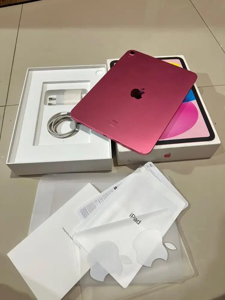 iPad 10th gen 64gb wifi ibox resmi fullset