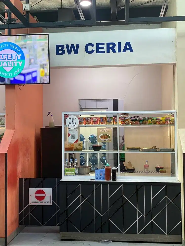 Loker untuk laki2 jaga kantin bagian sift malam