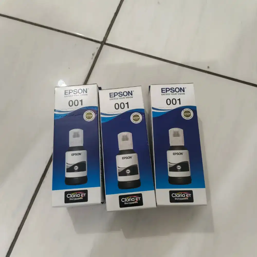 Terima tinta printer epson botol 001