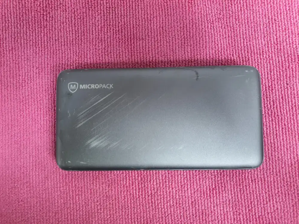 POWER BANK MICROPACK 10.000mah (BACA DESKRIPSI)