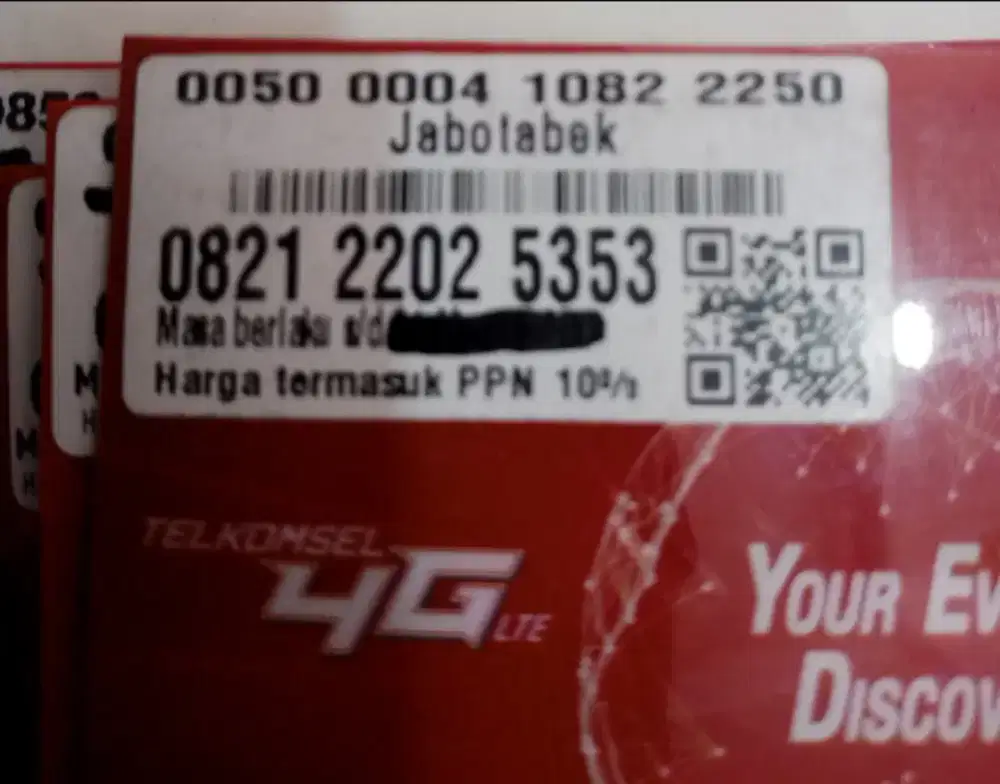 Nomer simpati cantik rapi