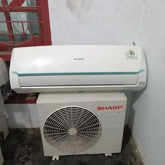 Ac Sharp Thailand 1/2 pk  terbaru freon R32| 3/4 pk | 1 pk & pasang ac
