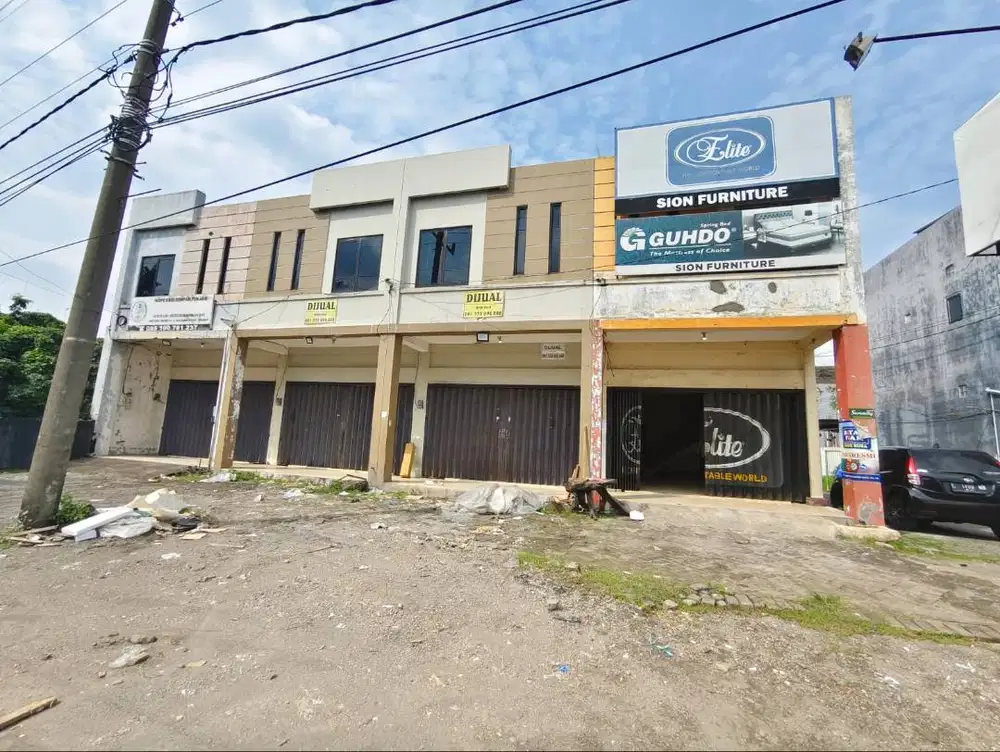 Ruko 2 lantai di raya Babat Jerawat Pakal Lokasi strategis