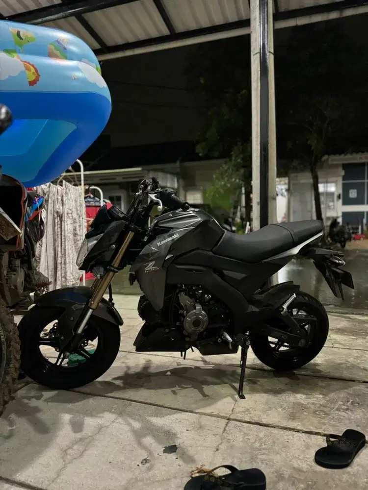 Kawasaki z125 mini moto 125cc tahun 2018