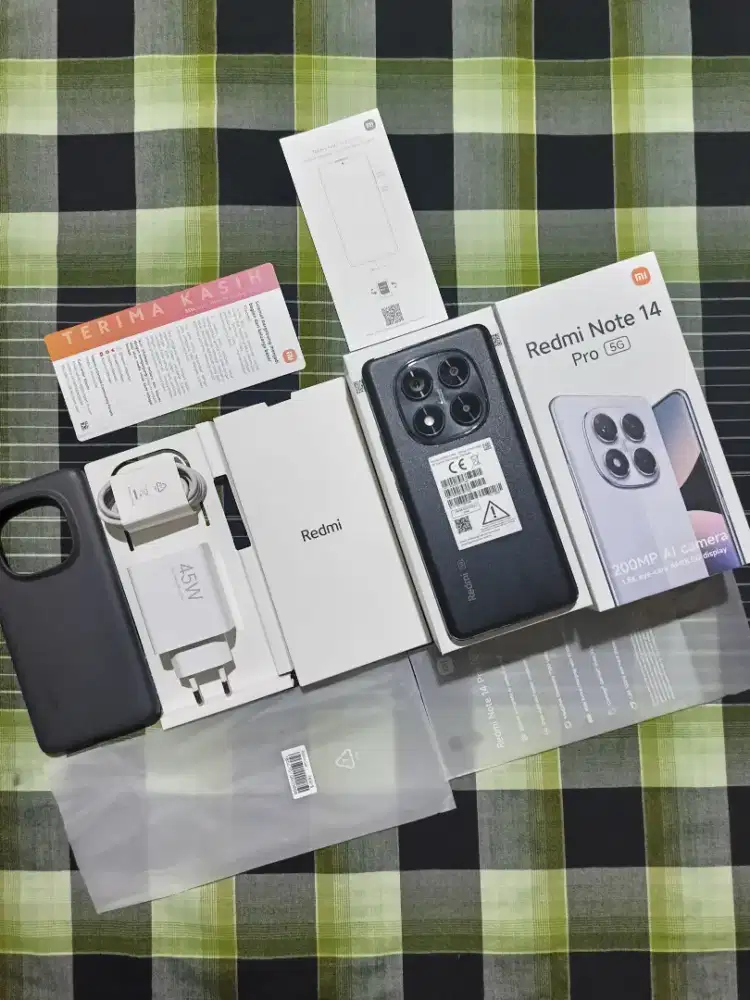 Redmi Note 14 Pro 5G 8gb/256gb Mulus Fullset