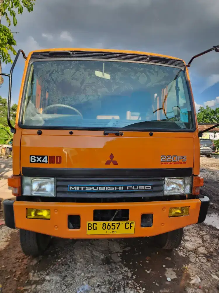 Fuso 6x4 Tronton th 2002 bak long 10m