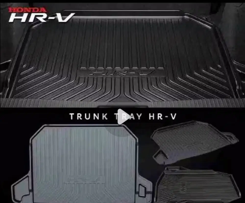 ￼Trunk Tray / Karpet plastik belakang Khusus Mobil HRV