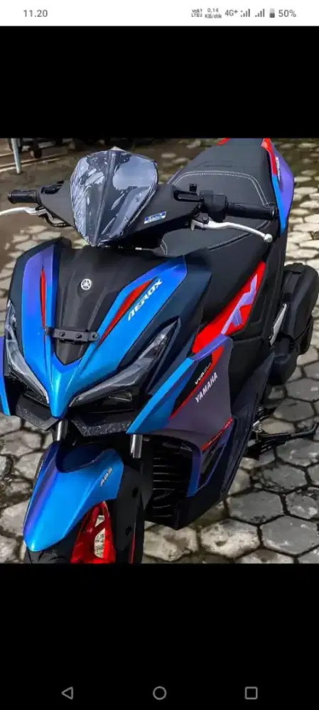 Aerox masih baru