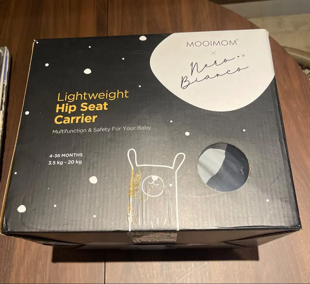 Mooimom X Nero Bianco Gendongan/Carrier