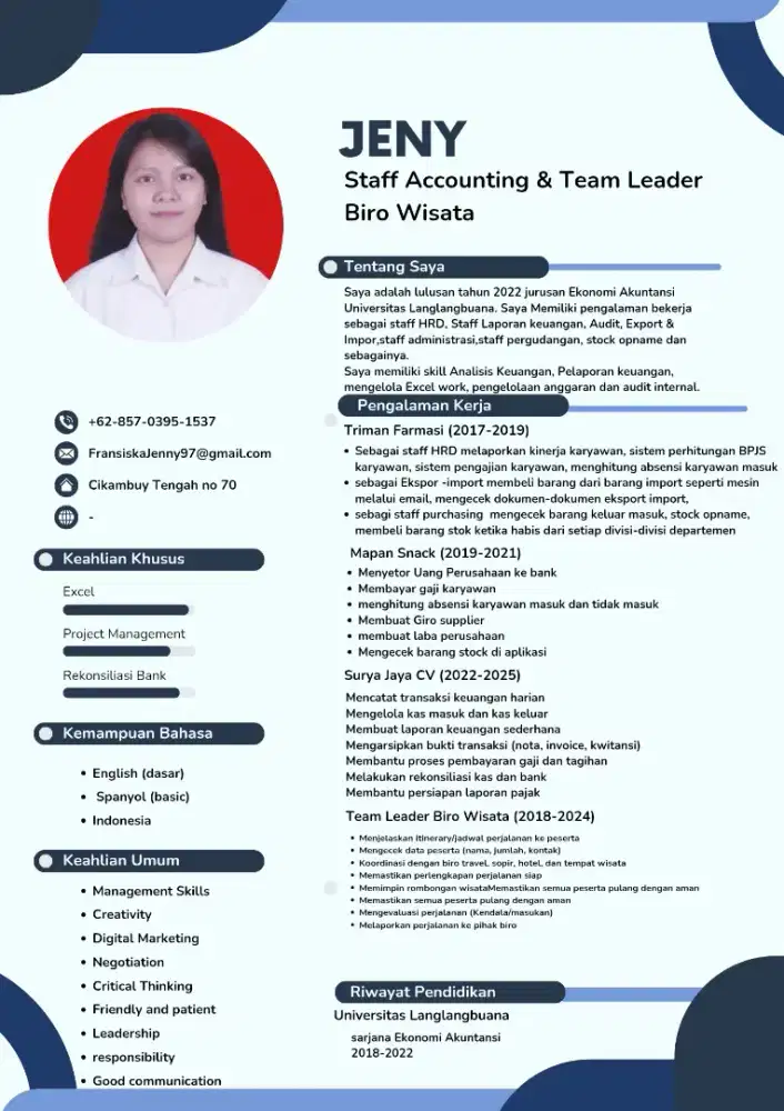 MENCARI PEKERJAAN SESUAI BIDANG KEUANGAN