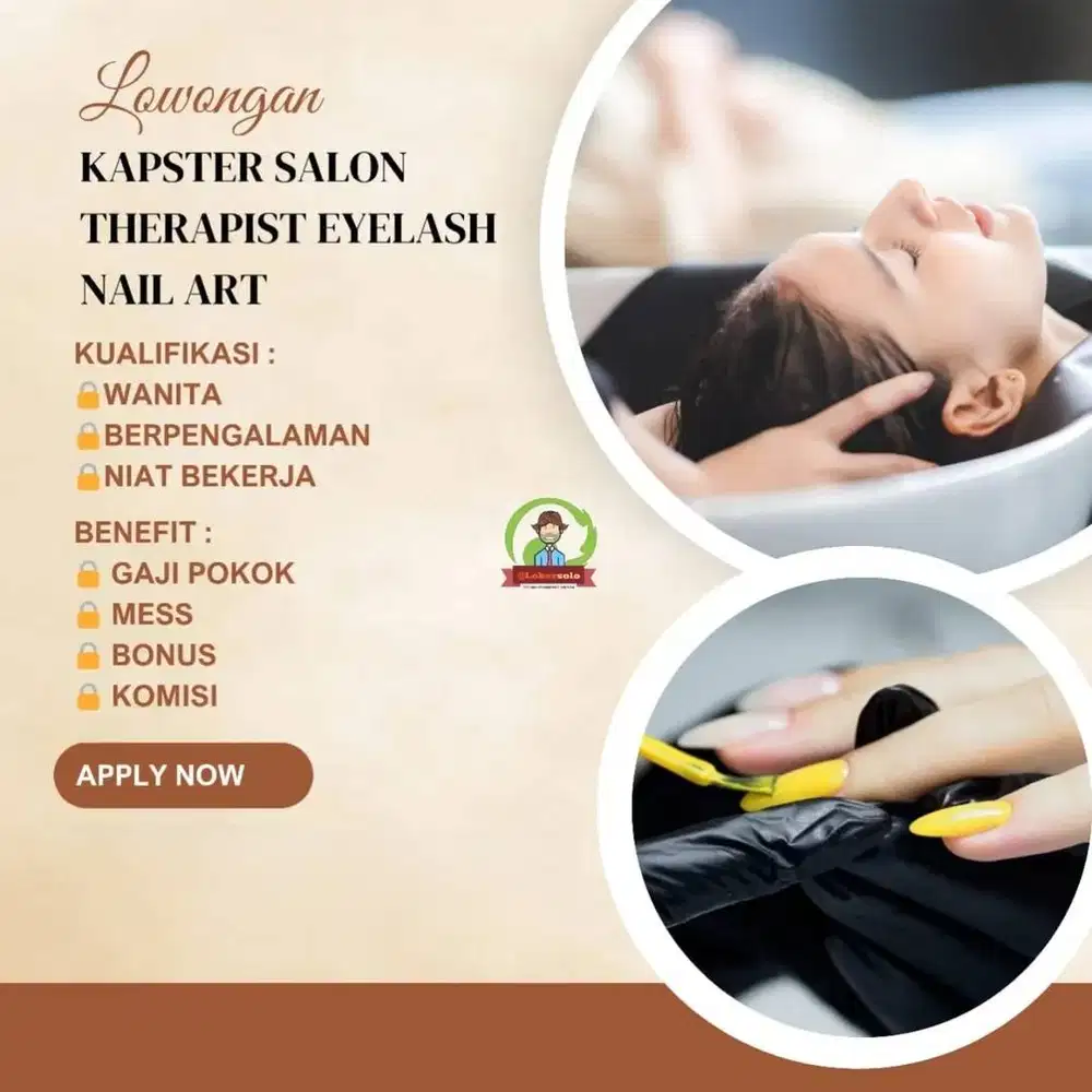 LOWONGAN KAPSTER WANITA