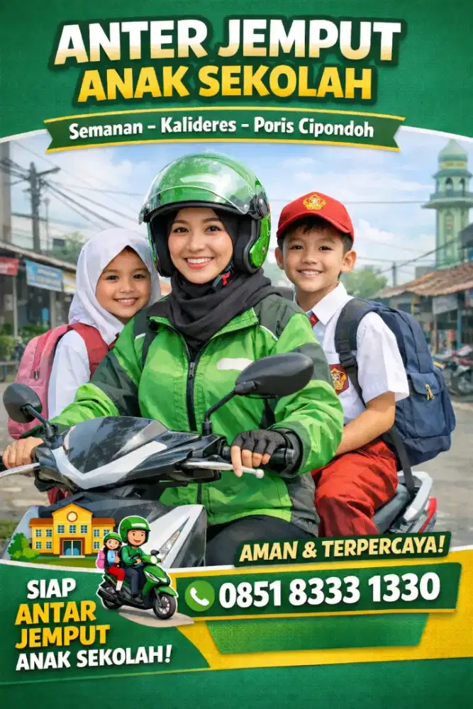 JASA ANTAR JEMPUT ANAK SEKOLAH