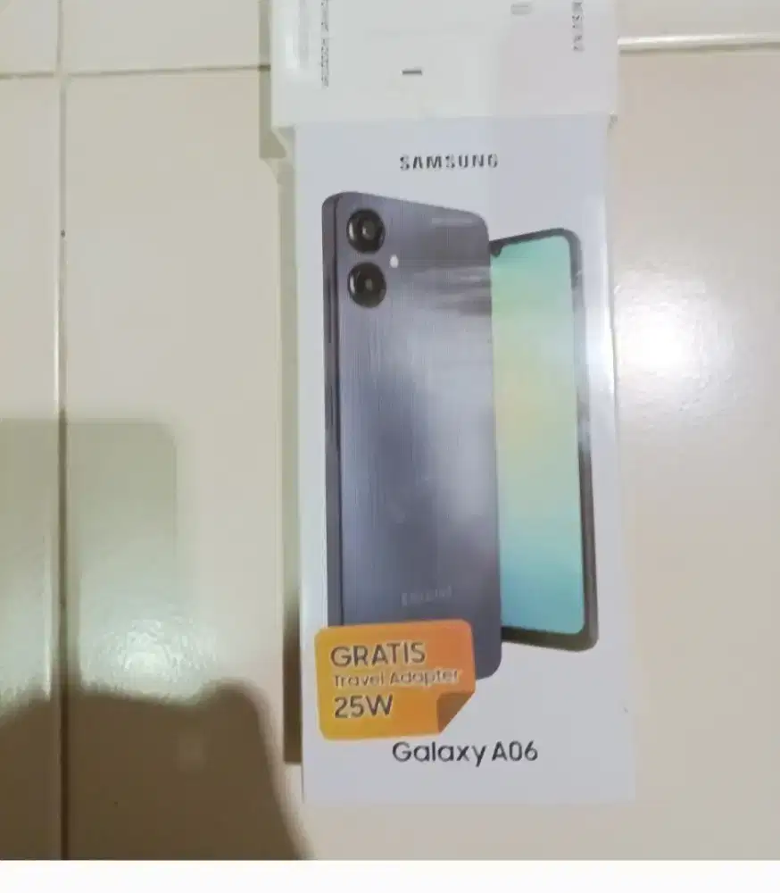 Jual HP Samsung Galaxy a06 5g 6/128 baru buka box saja resmi
