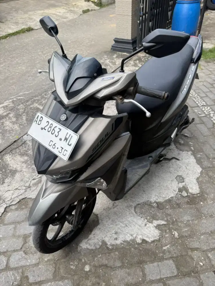 Soul GT 125 THN 2015 plat AB Kulon Progo