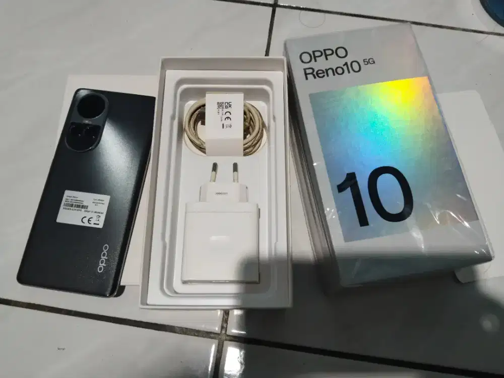Oppo reno 10 5G ram 8/256 gb second fullset minus lcd
