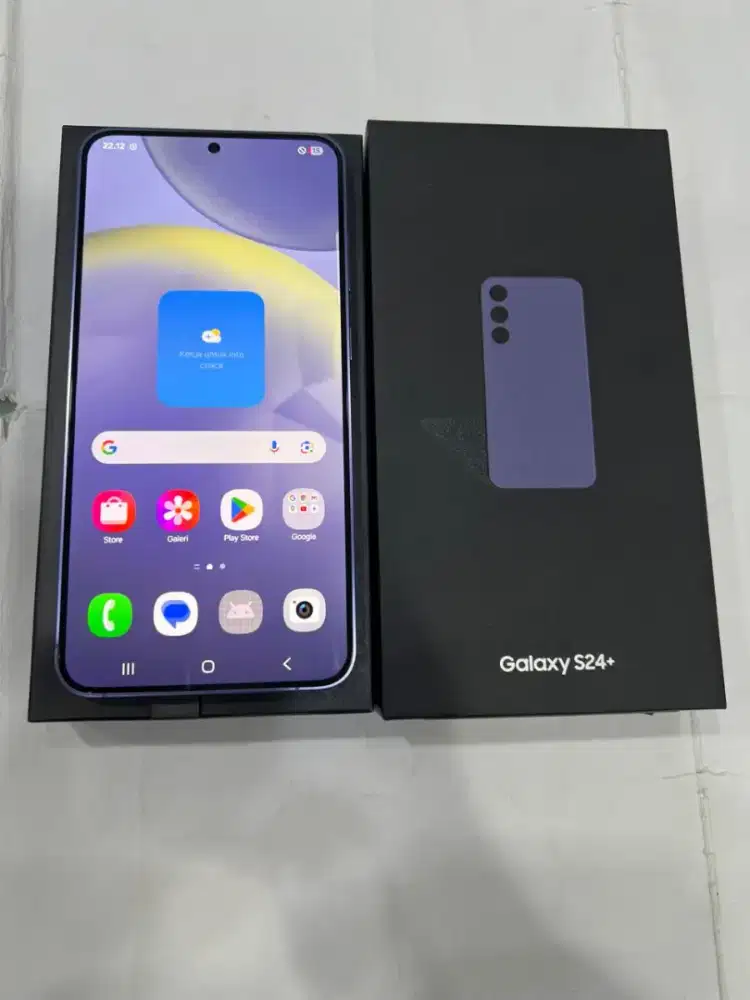 Samsung s24+ 5g
Ram 12/256gb
Fullset Original