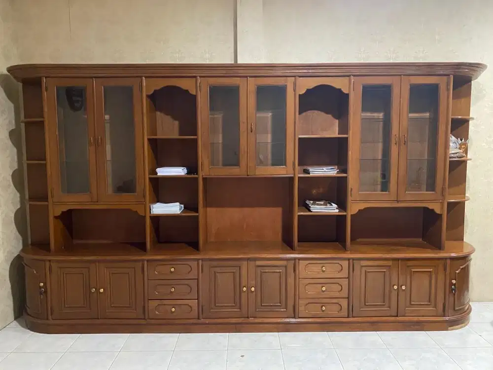 Rak Panjang Jati Klasik Vintage