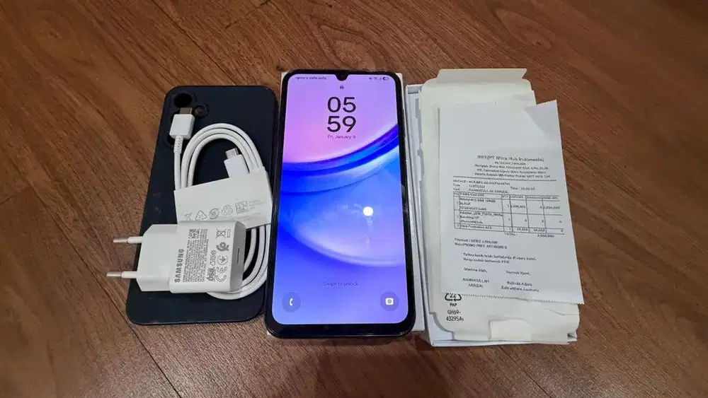 Samsung A15 128GB Blue Black ex Sein