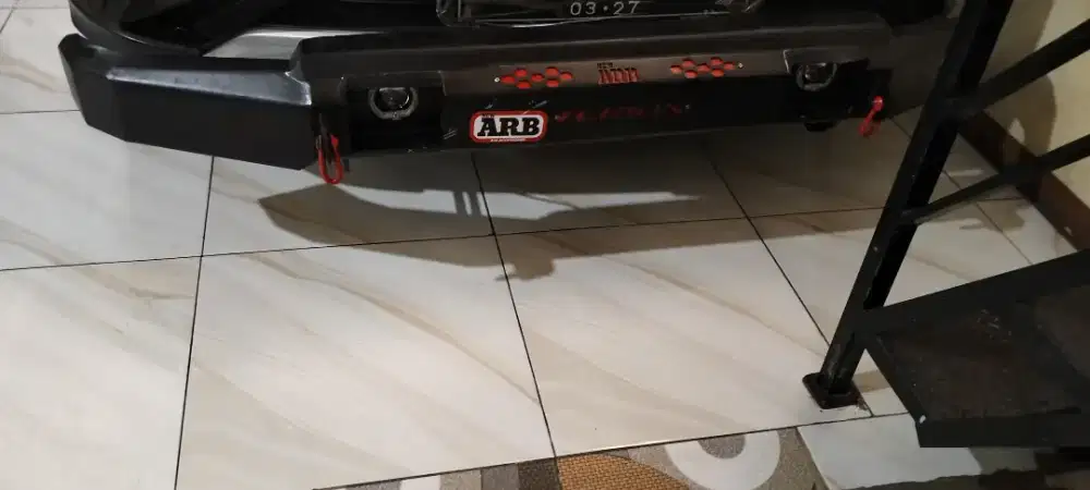 Towing depan baru 2 hari