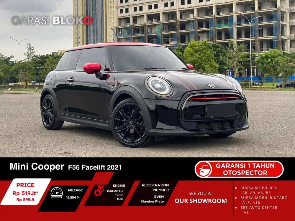 Mini Cooper F56  Facelift B38 2021 / 2022