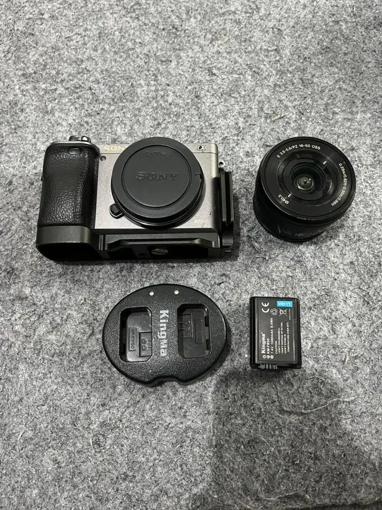 kamera sony a6000 dan lensa kit