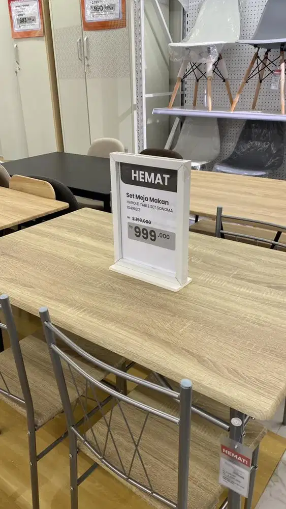 Meja makan harold selma promo sampai minggu!!!