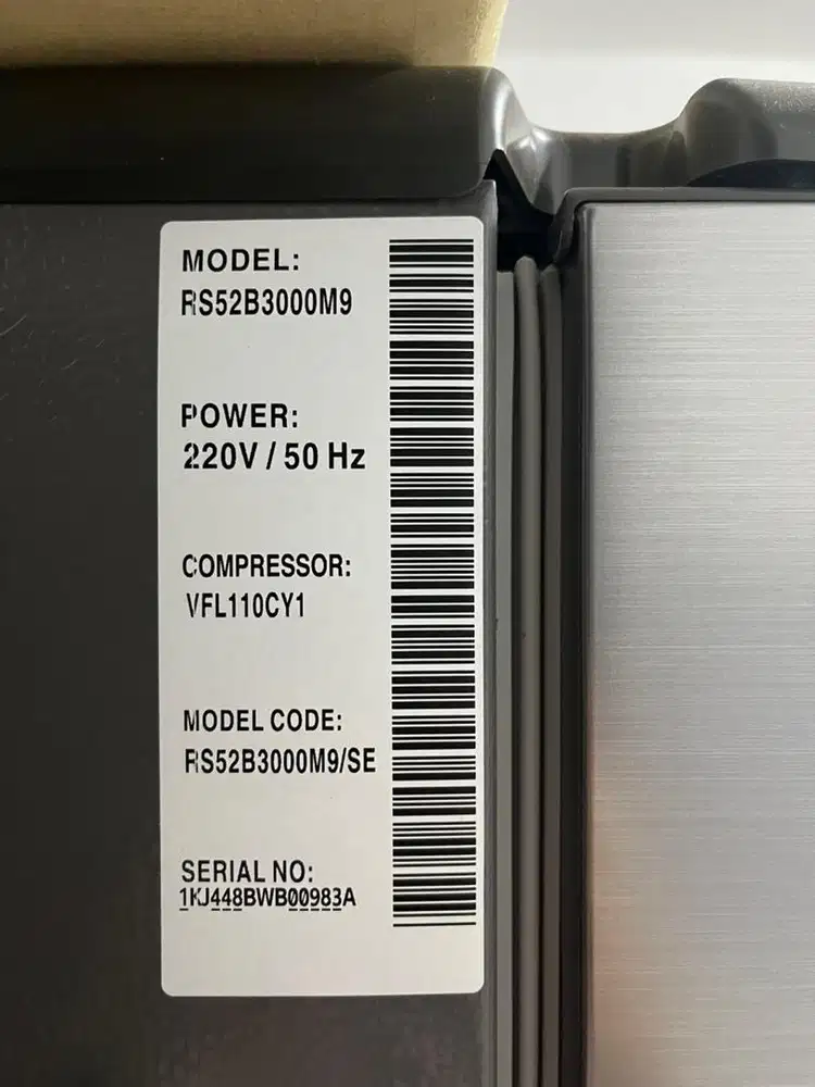 Samsung Side by Side Fridge