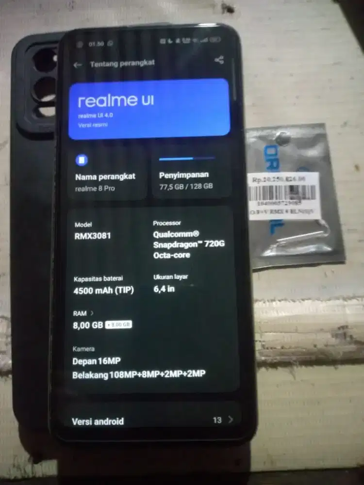 Realme 8 Pro 8+8/128 NFC