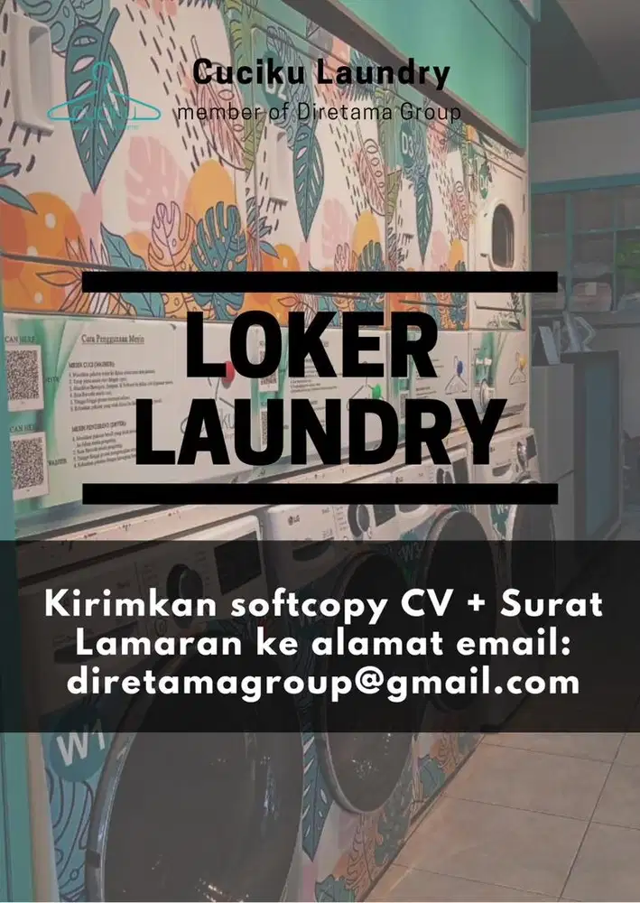 Lowongan Crew Laundry Cabang Kota Depok