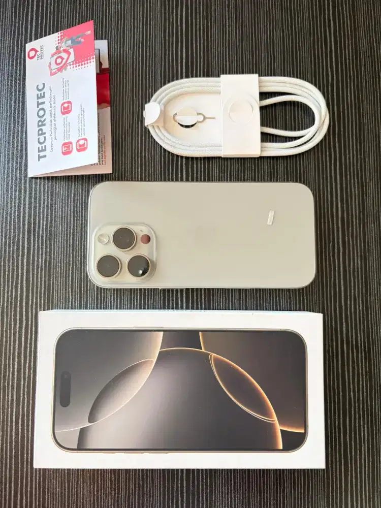 Iphone 16 Pro 256gb Natural Titanium garansi Ibox