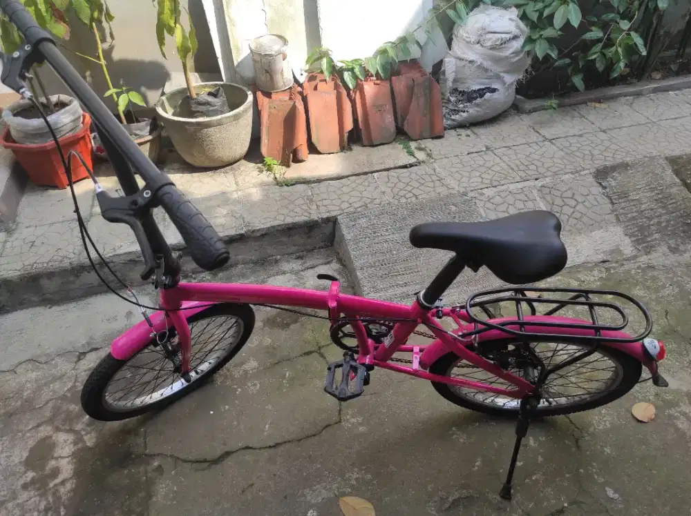 Sepedah lipat anak dan dewasan