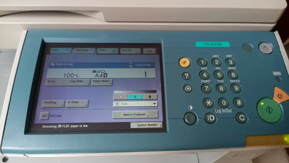 2 unit fotocopy canon