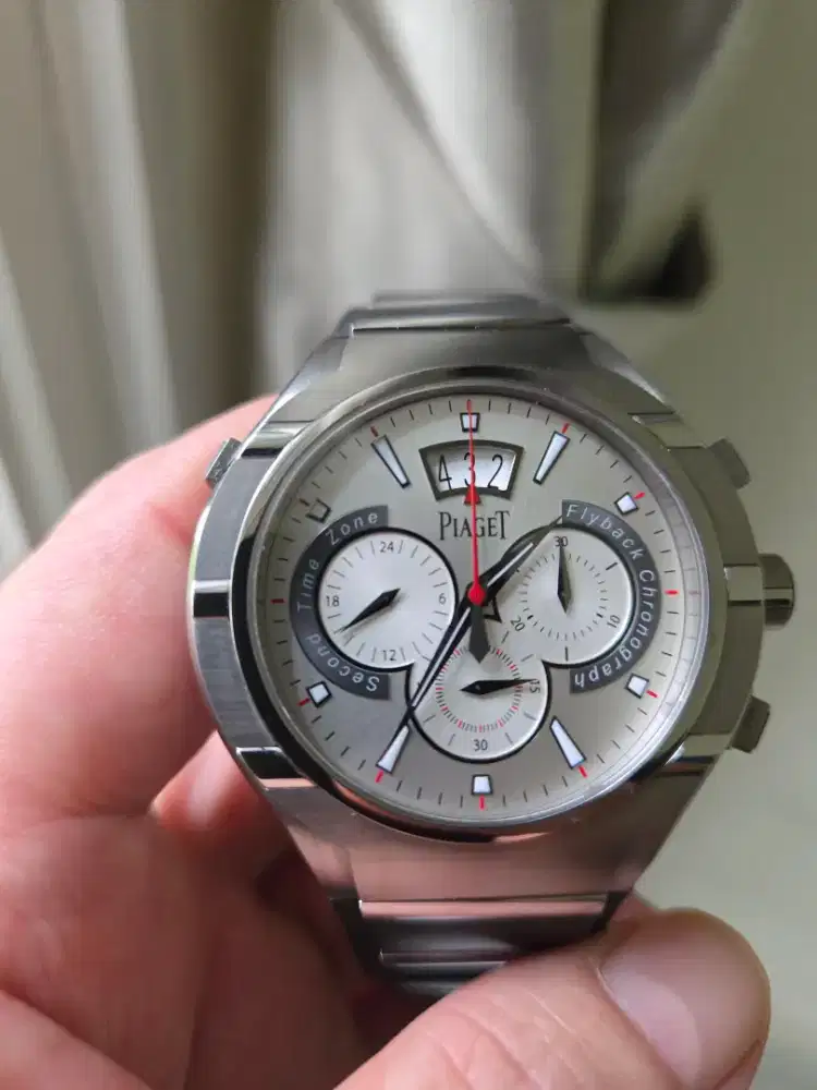 PIAGET Polo P10534 Date Silver Dial