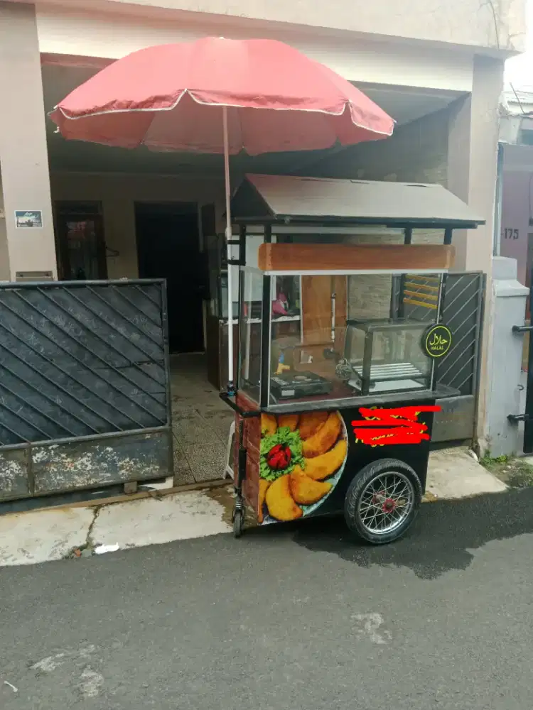 Roda Siap Jualan + Perlengkapan nya