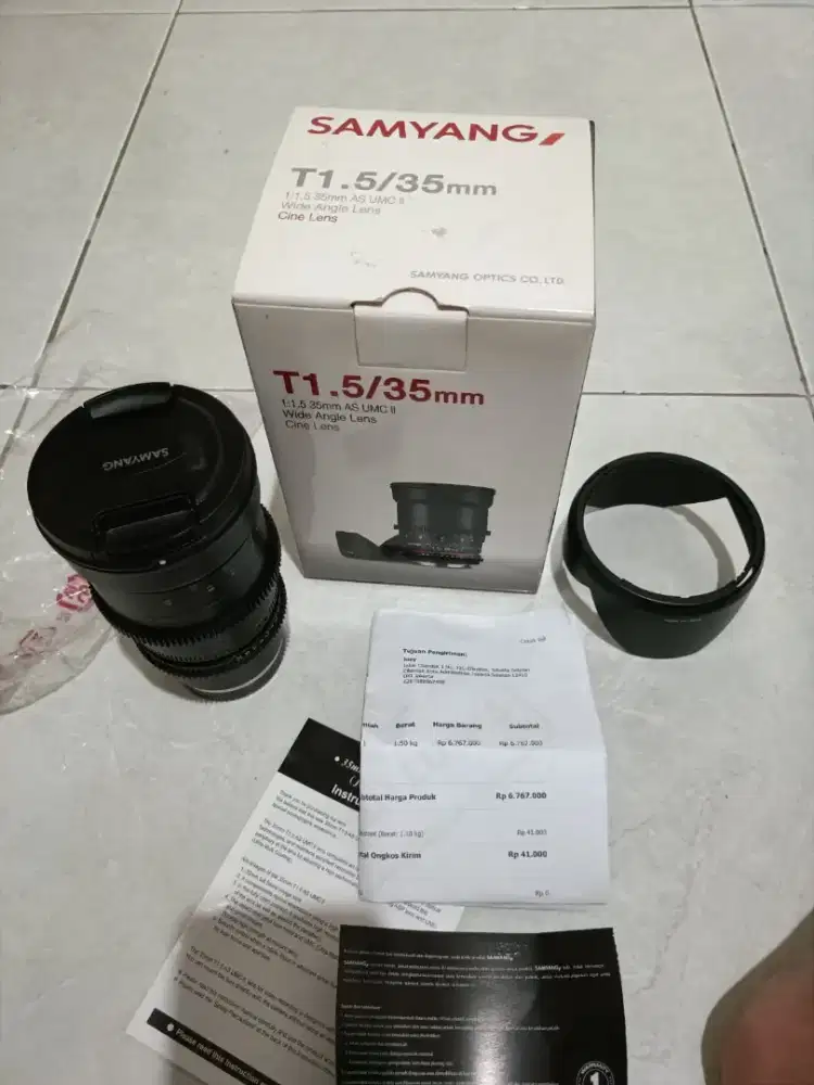 SAMYANG 35MM T1.5 SONY E