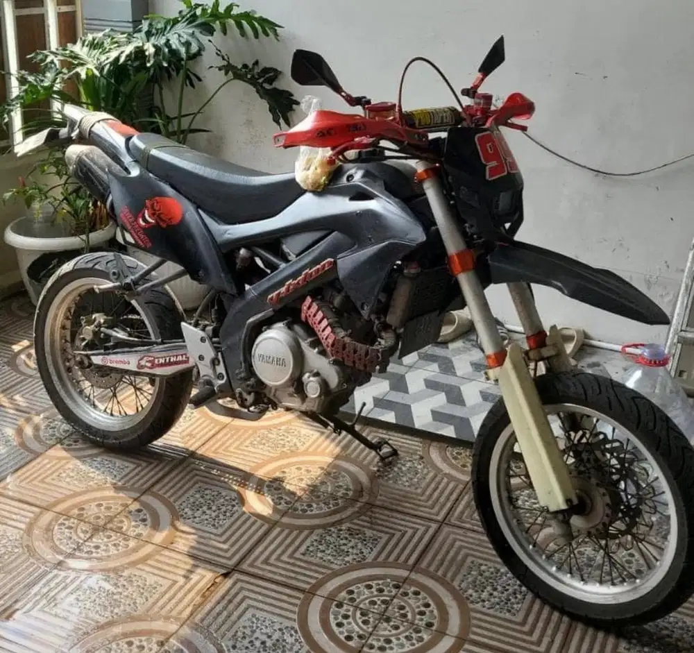 Vixion modif trail 2015