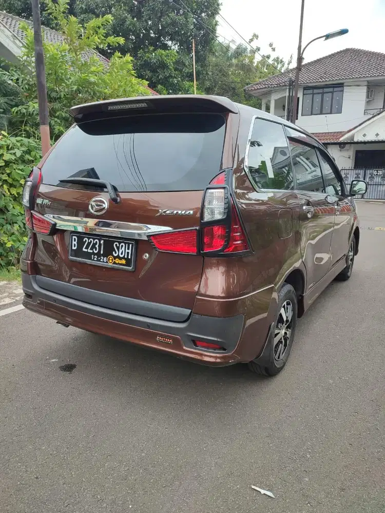 Daihatsu Xenia R Sporty Manual th 2016 nopol ganjil jakarta timur