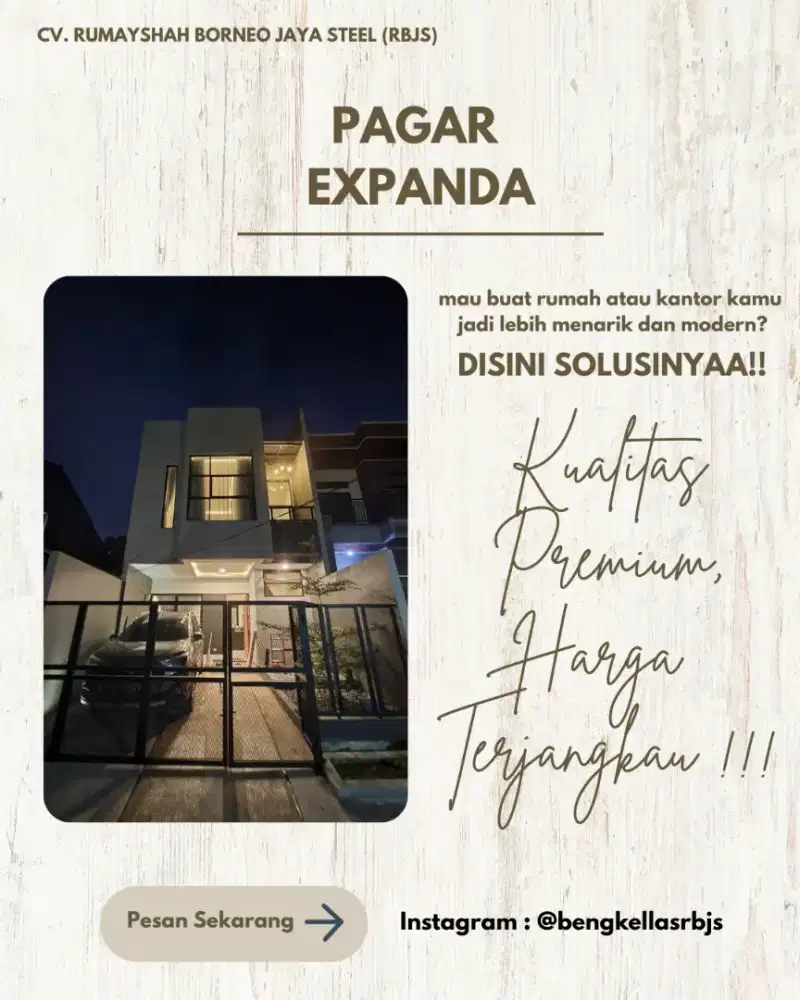 PAGAR EXPANDA RECOMMENDED