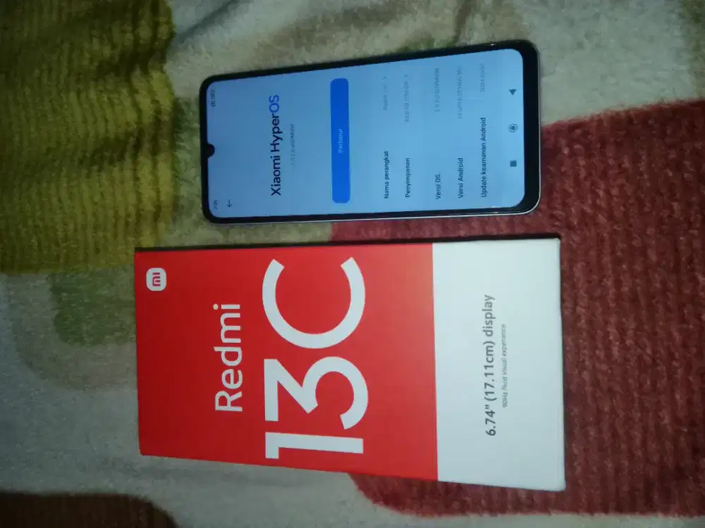 Redmi c13 Baru sebulan