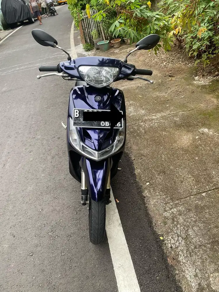 YAMAHA MIO SMILE 2011 moonlight blue SS Lengkap