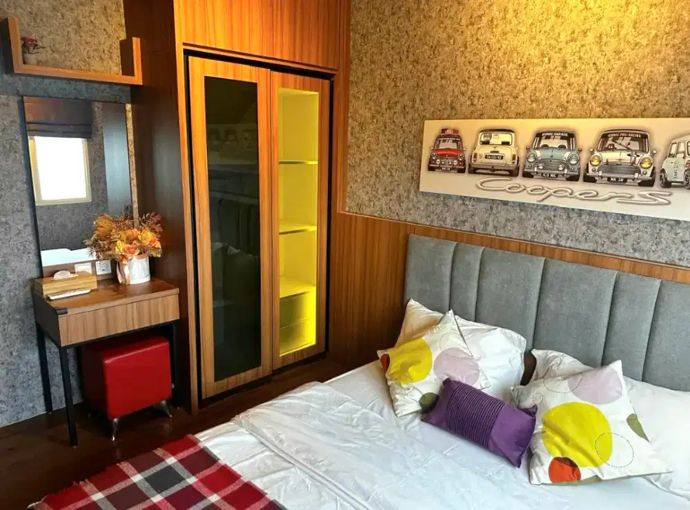 Disewakan apartemen luxury fully furnished 2br  Podomoro Golf View