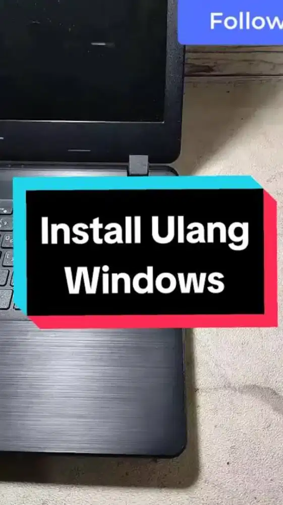 JASA INSTALL ULANG WINDOWS DAN PROGRAM
