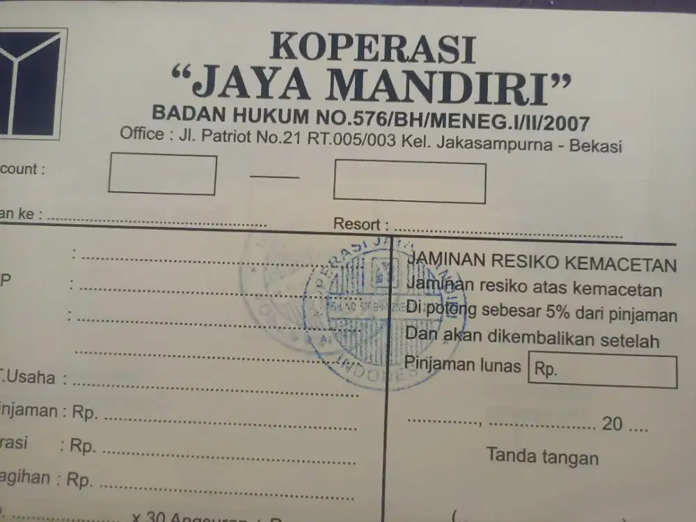 LOWONGAN PEKERJAAN KHUSUS LAKI - LAKI