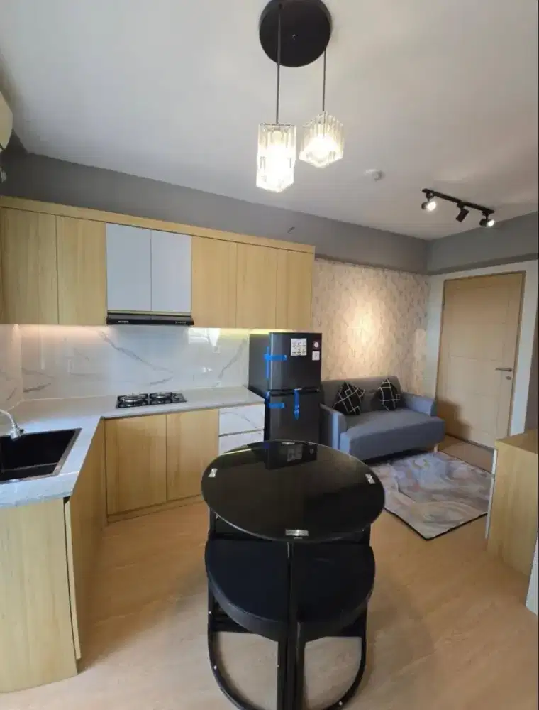 3 BR - Dekat ITS‼️Jual Apartemen Educity Furnish Baru