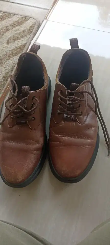 Sepatu kulit obermain brown