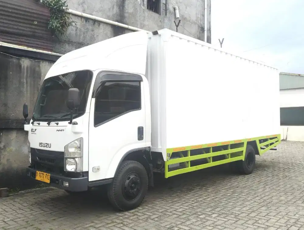 MULUS+banBARU MURAH CDD LONG Isuzu elf NMR L box besi 2024 bok