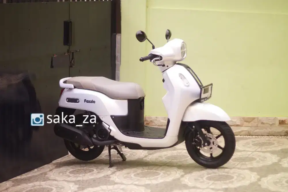 ( LUX tipe tertinggi ) Yamaha Fazzio 2025 , fazzio lux hybrid pajak on