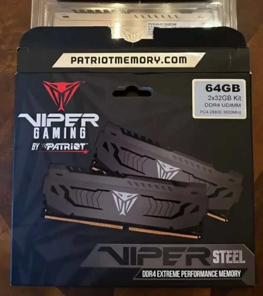 Memory ram 64 gb ddr4 pc gaming/desain