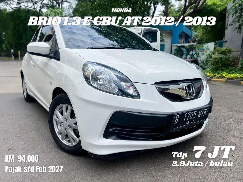 Brio 1.3 E CBU at 2013 Tdp7 JT Honda march sirion mirage sx4 matic