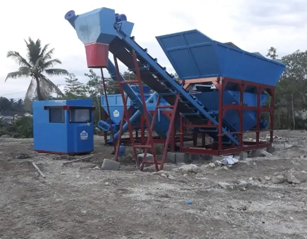 Batching Plant 60 m³/Jam – Produksi Cepat, Harga Nego